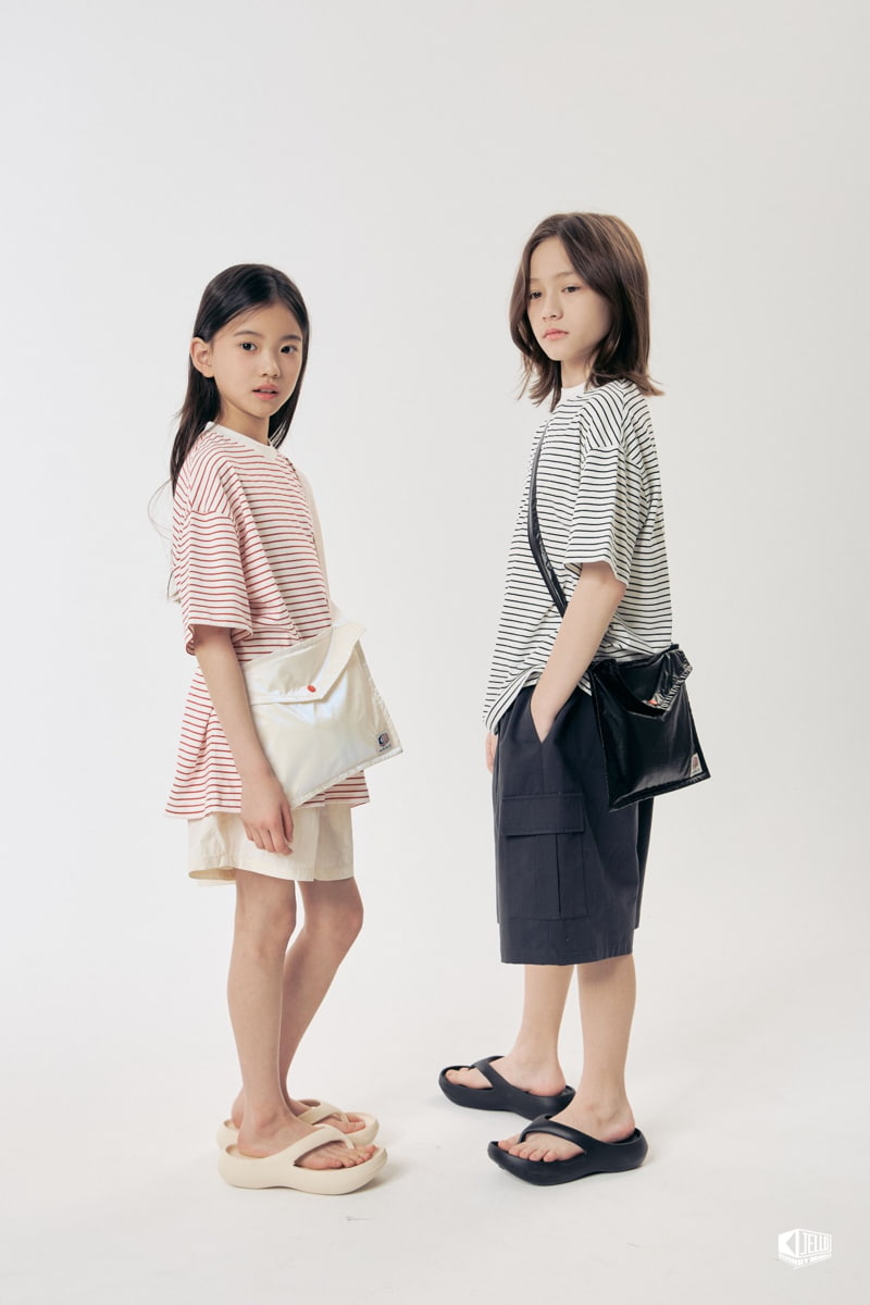 Monjello - Korean Children Fashion - #littlefashionista - Line Tee - 2