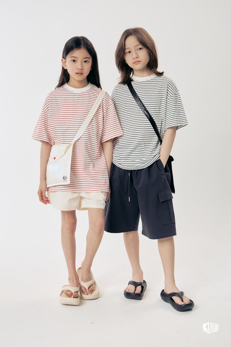 Monjello - Korean Children Fashion - #magicofchildhood - Line Tee - 4