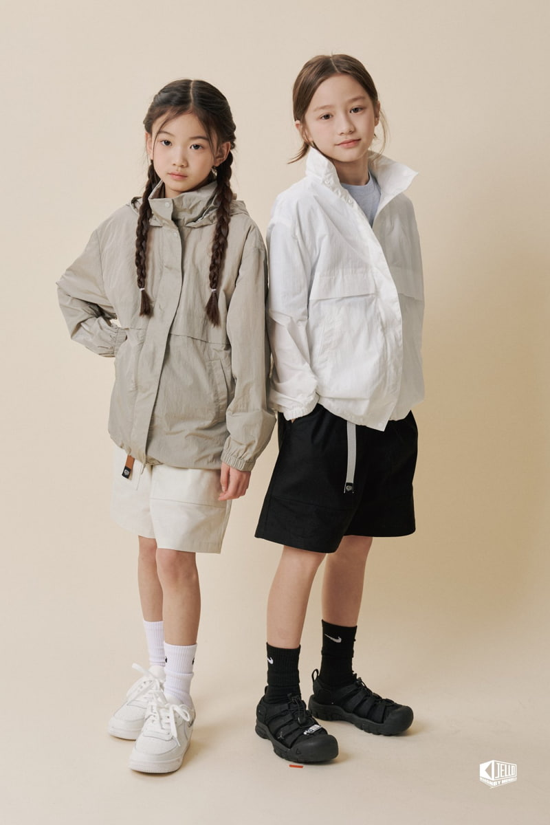 Monjello - Korean Children Fashion - #stylishchildhood - Ramie Windbreaker Jumper - 2