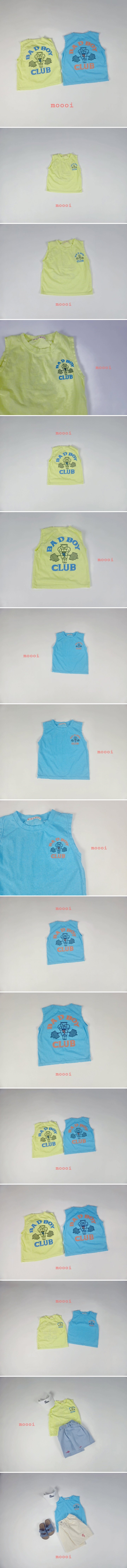Mooi Store - Korean Children Fashion - #Kfashion4kids - Bed Boy Sleeveless Tee - 2