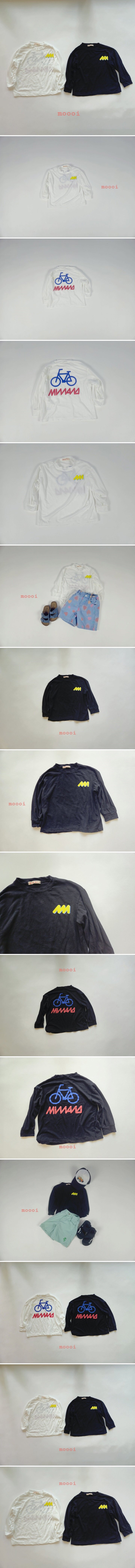 Mooi Store - Korean Children Fashion - #magicofchildhood - Bicycle Tee - 2