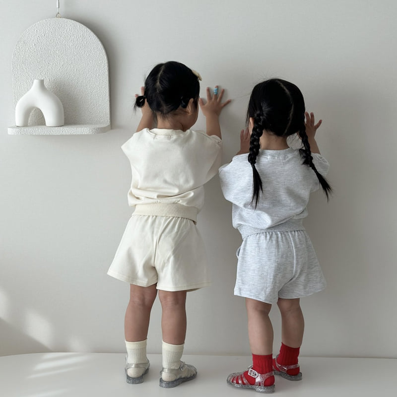 Moran - Korean Baby Fashion - #babyootd - New York City Top Bottom Set - 3