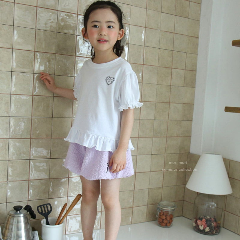 Mori Mori - Korean Children Fashion - #childrensboutique - Lovely Heart Tee - 6