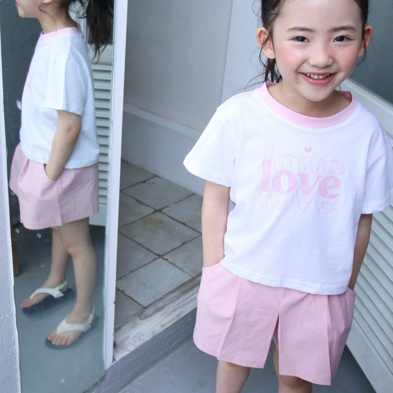 Mori Mori - Korean Children Fashion - #discoveringself - Love Tee