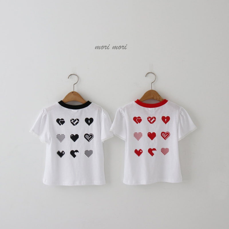Mori Mori - Korean Children Fashion - #discoveringself - Heart Tee - 12