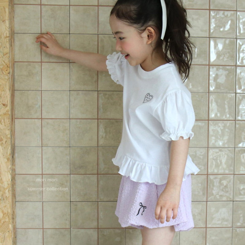 Mori Mori - Korean Children Fashion - #fashionkids - Lovely Heart Tee - 9