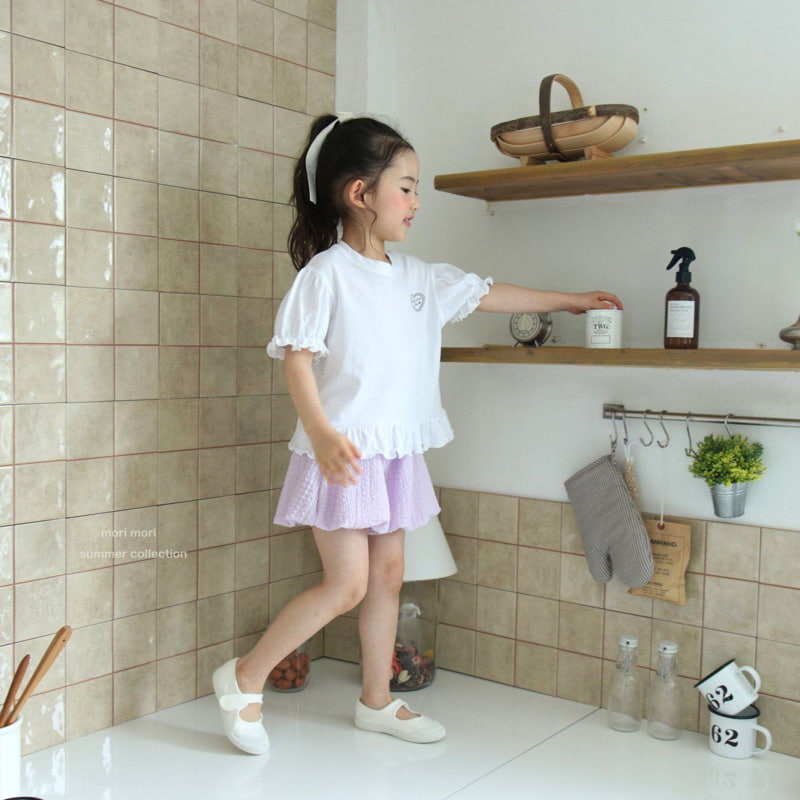 Mori Mori - Korean Children Fashion - #kidsshorts - Lovely Heart Tee - 10