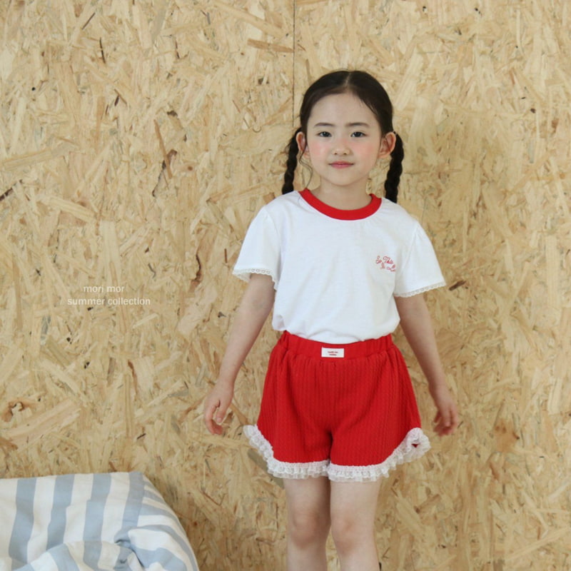 Mori Mori - Korean Children Fashion - #kidsstore - Heart Tee