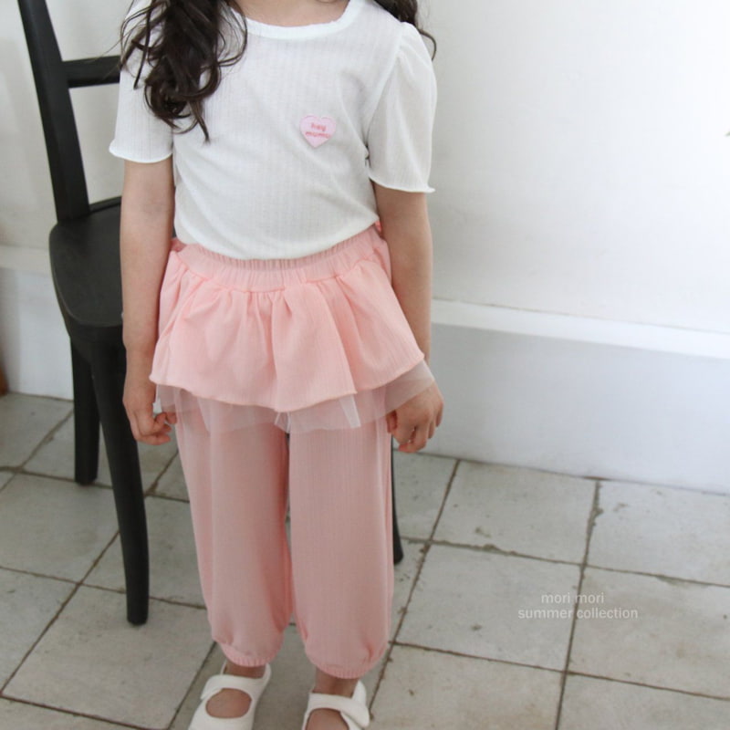 Mori Mori - Korean Children Fashion - #prettylittlegirls - Hey Knit Tee - 5