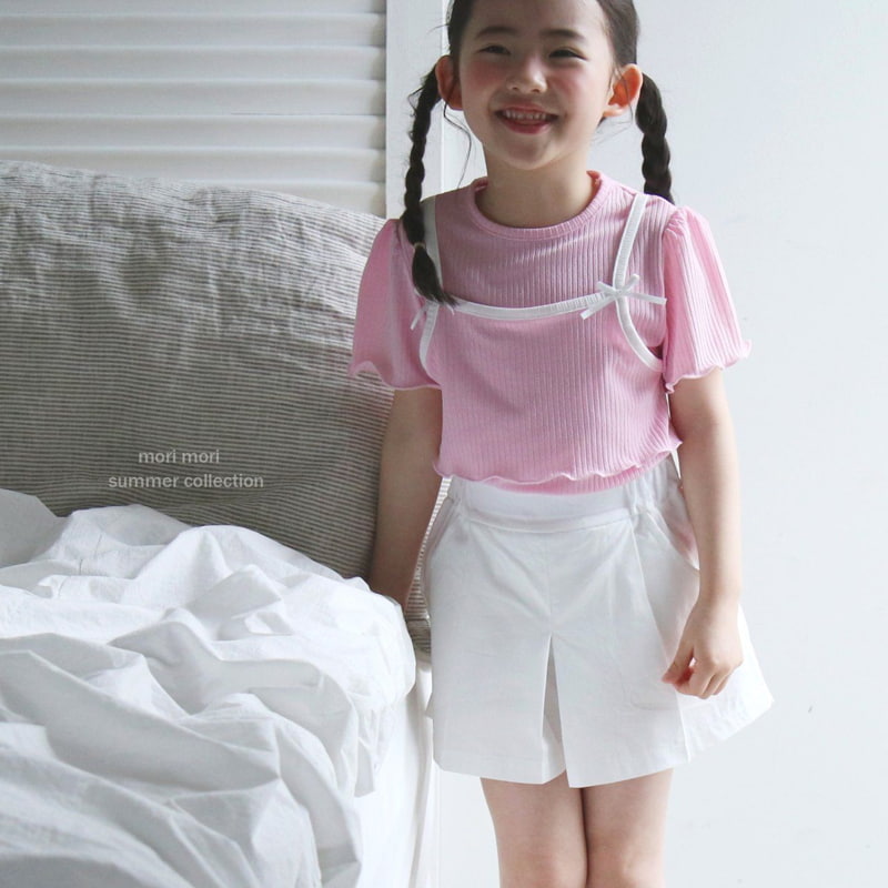 Mori Mori - Korean Children Fashion - #stylishchildhood - My Skirted Pants - 3