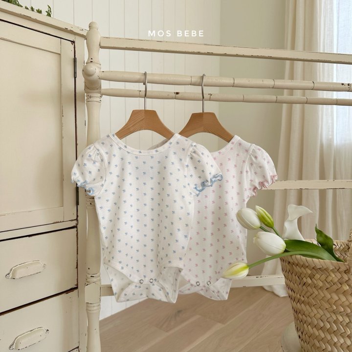Mos Bebe - Korean Baby Fashion - #babyboutique - Lucy Ribbon Suit - 2