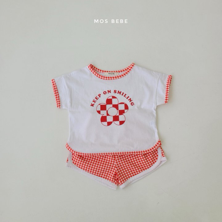 Mos Bebe - Korean Baby Fashion - #babyboutique - Check Top Bottom Set - 12