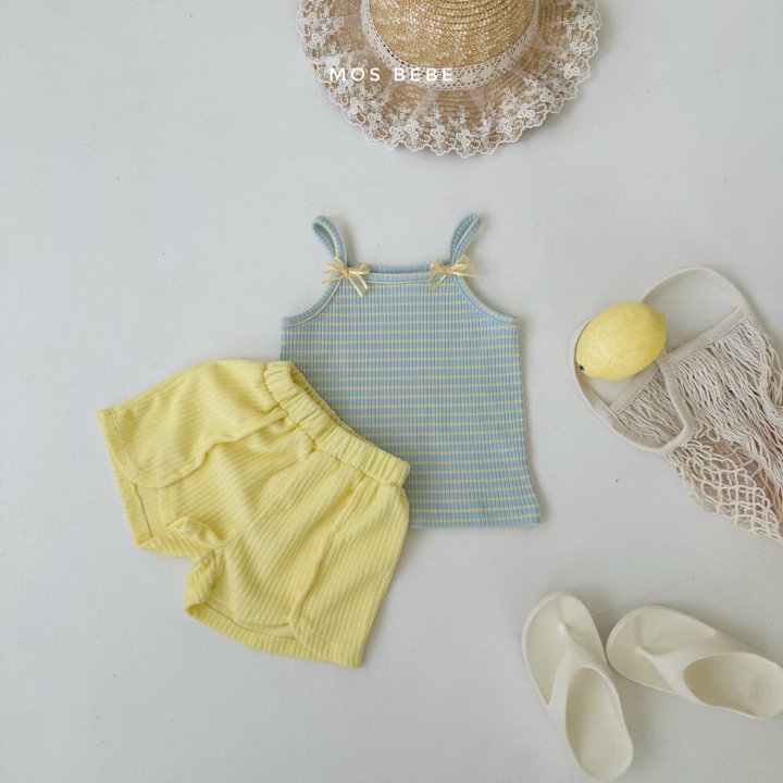 Mos Bebe - Korean Baby Fashion - #babyboutiqueclothing - Lily Ribbon Sleeveless - 8