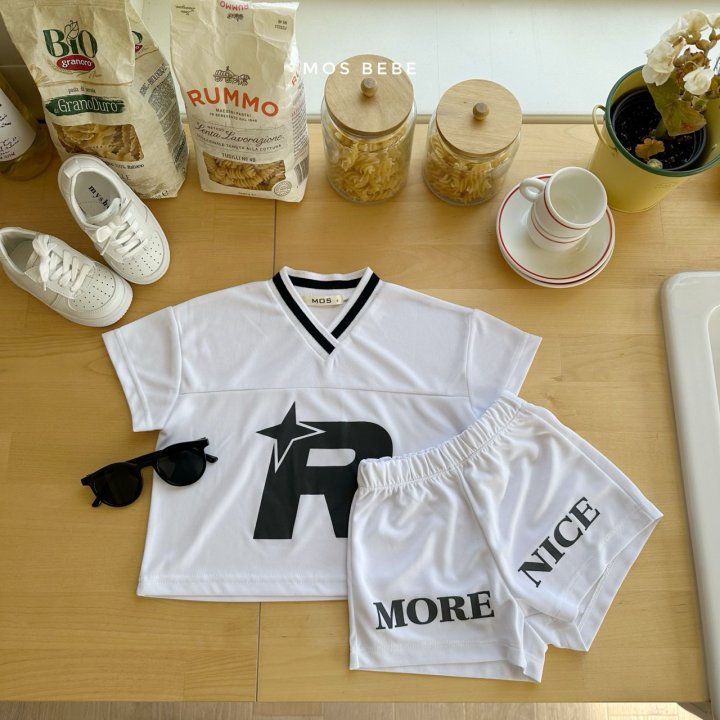 Mos Bebe - Korean Baby Fashion - #babyboutiqueclothing - Cos Mesh Tee - 5