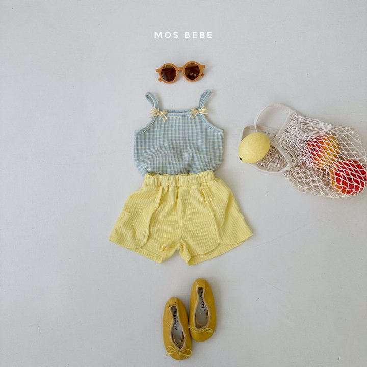 Mos Bebe - Korean Baby Fashion - #babyclothing - Lily Ribbon Sleeveless - 9