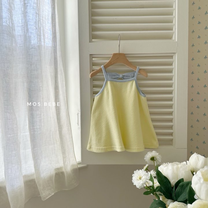 Mos Bebe - Korean Baby Fashion - #babyclothing - Ilang Terry One-piece - 2