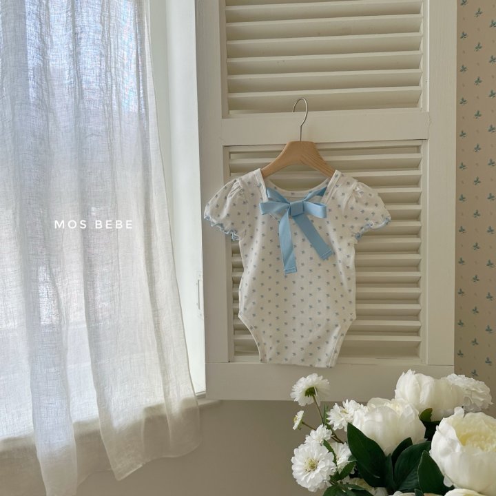 Mos Bebe - Korean Baby Fashion - #babyfashion - Lucy Ribbon Suit - 5