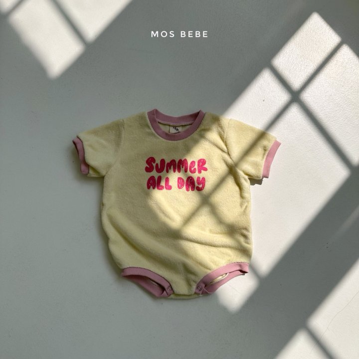 Mos Bebe - Korean Baby Fashion - #babyfever - Summer Terry Suit - 10