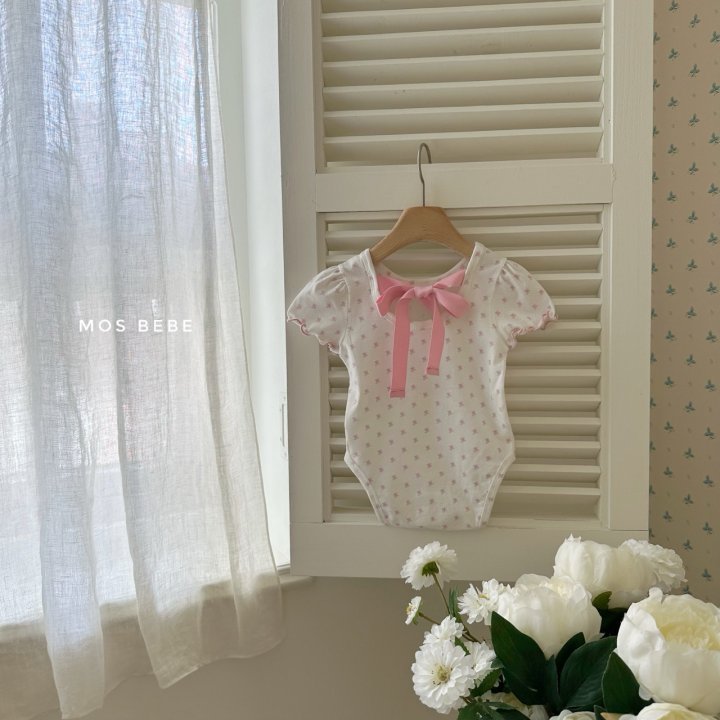 Mos Bebe - Korean Baby Fashion - #babyfever - Lucy Ribbon Suit - 6
