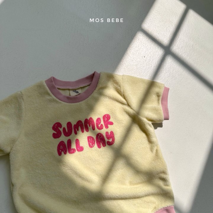Mos Bebe - Korean Baby Fashion - #babygirlfashion - Summer Terry Suit - 11