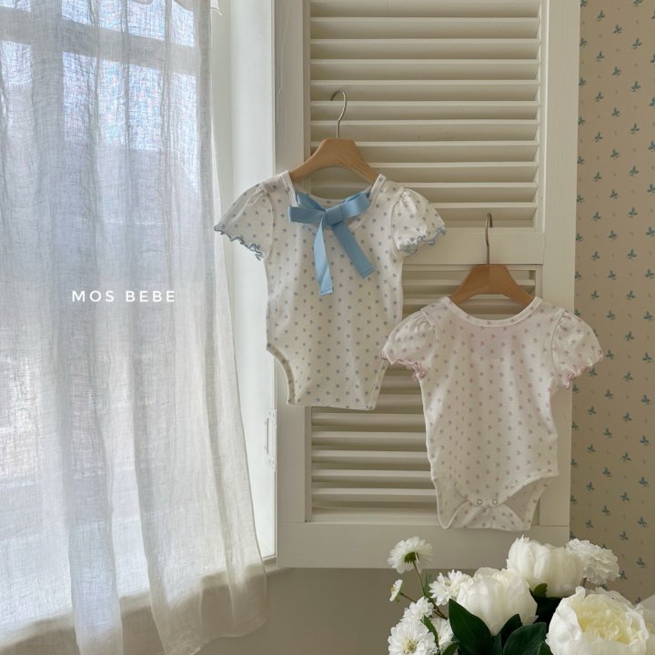 Mos Bebe - Korean Baby Fashion - #babygirlfashion - Lucy Ribbon Suit - 7