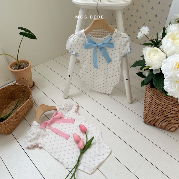 Mos Bebe - Korean Baby Fashion - #babylifestyle - Lucy Ribbon Suit - 8