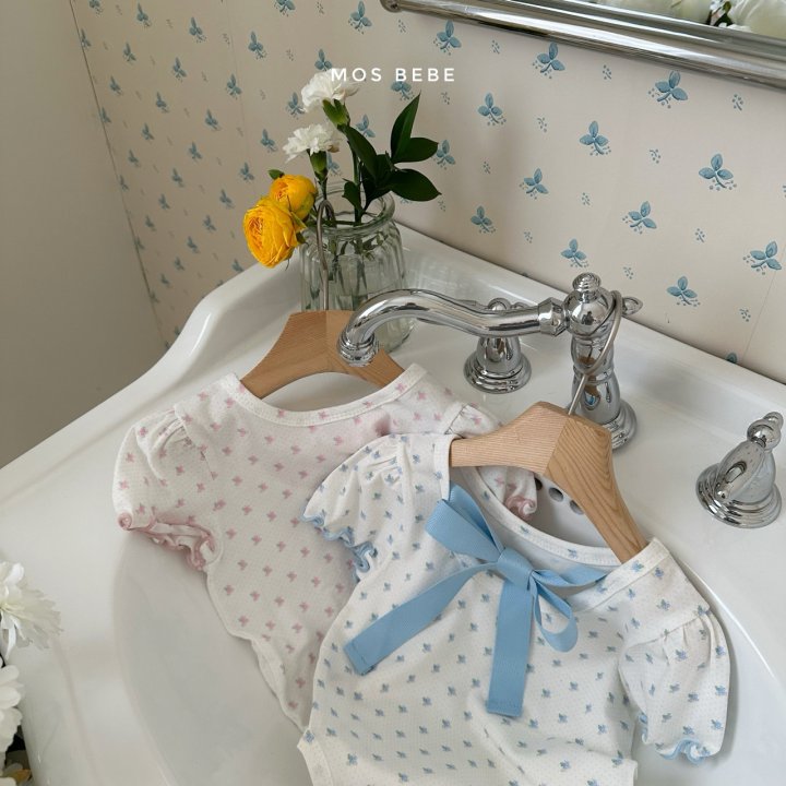 Mos Bebe - Korean Baby Fashion - #babyoninstagram - Lucy Ribbon Suit - 9