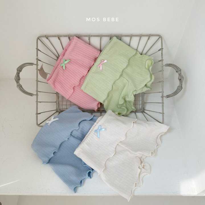 Mos Bebe - Korean Baby Fashion - #babyootd - Soda Half Leggings