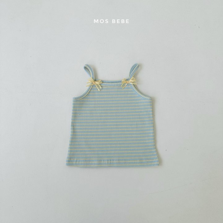 Mos Bebe - Korean Baby Fashion - #babyoutfit - Lily Ribbon Sleeveless - 2