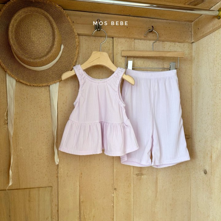 Mos Bebe - Korean Baby Fashion - #babyoutfit - Crepe Set - 8