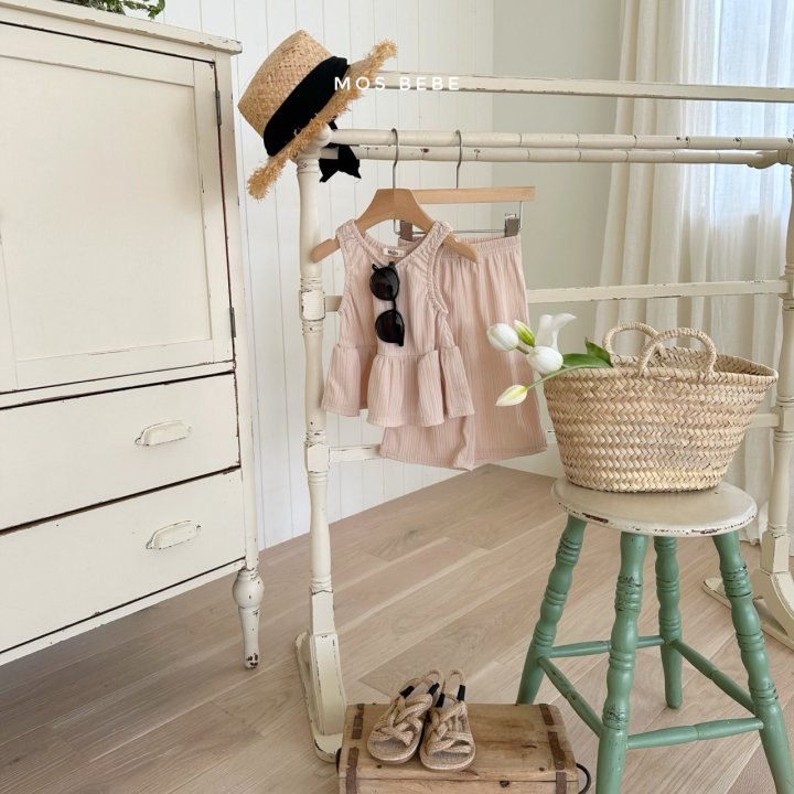 Mos Bebe - Korean Baby Fashion - #babyoutfit - Crepe Set - 9