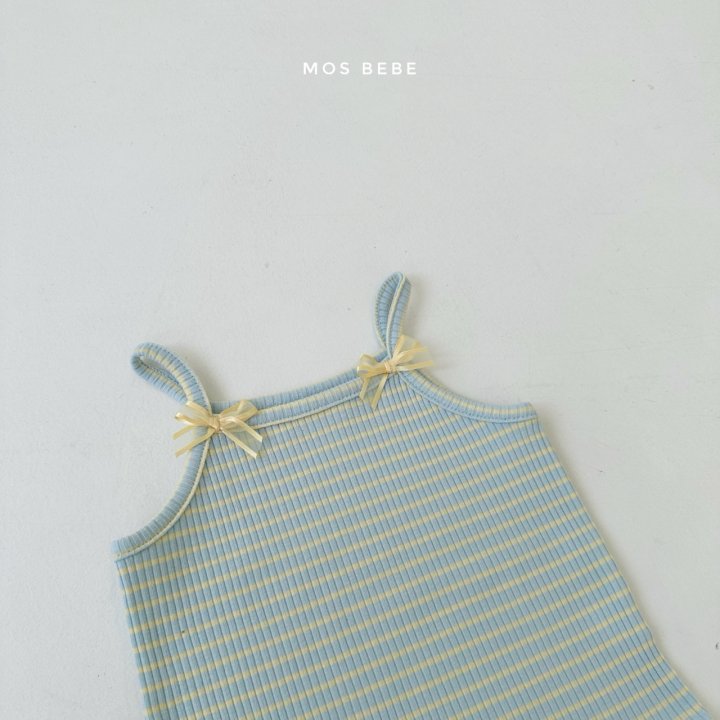 Mos Bebe - Korean Baby Fashion - #babywear - Lily Ribbon Sleeveless - 3