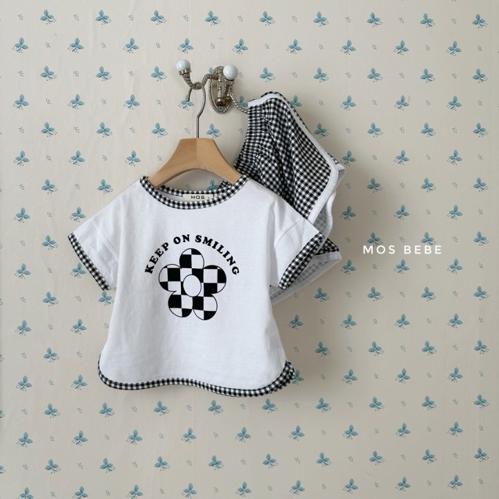 Mos Bebe - Korean Baby Fashion - #babywear - Check Top Bottom Set - 9