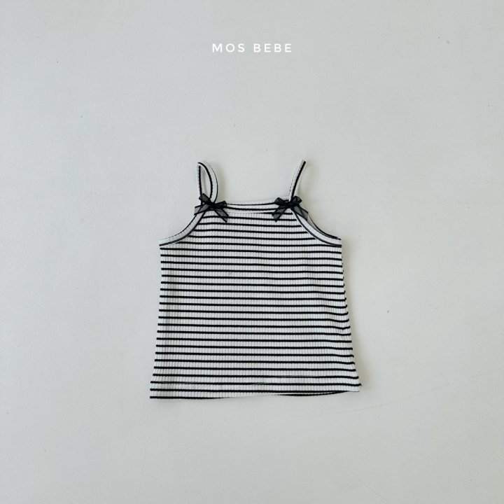 Mos Bebe - Korean Baby Fashion - #babywear - Lily Ribbon Sleeveless - 4