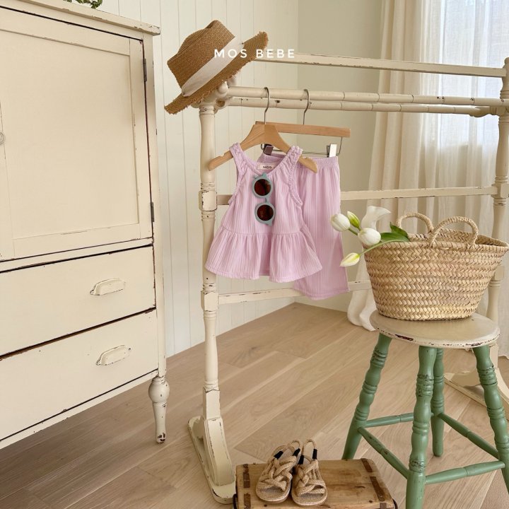 Mos Bebe - Korean Baby Fashion - #onlinebabyboutique - Crepe Set - 11