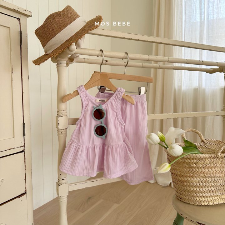 Mos Bebe - Korean Baby Fashion - #onlinebabyshop - Crepe Set - 12