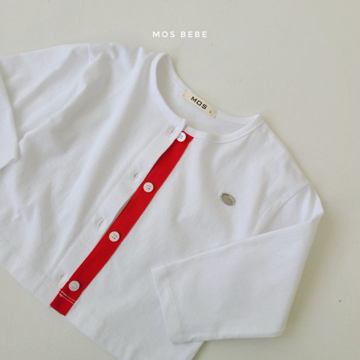Mos Bebe - Korean Baby Fashion - #onlinebabyshop - Boni Tape Cardigan - 4