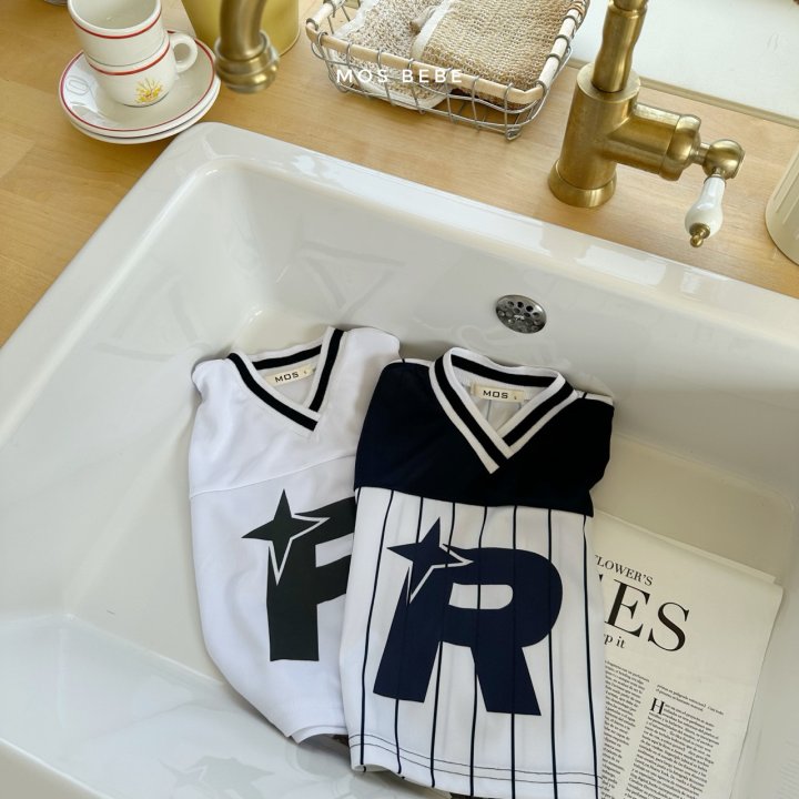 Mos Bebe - Korean Baby Fashion - #smilingbaby - Cos Mesh Tee - 3