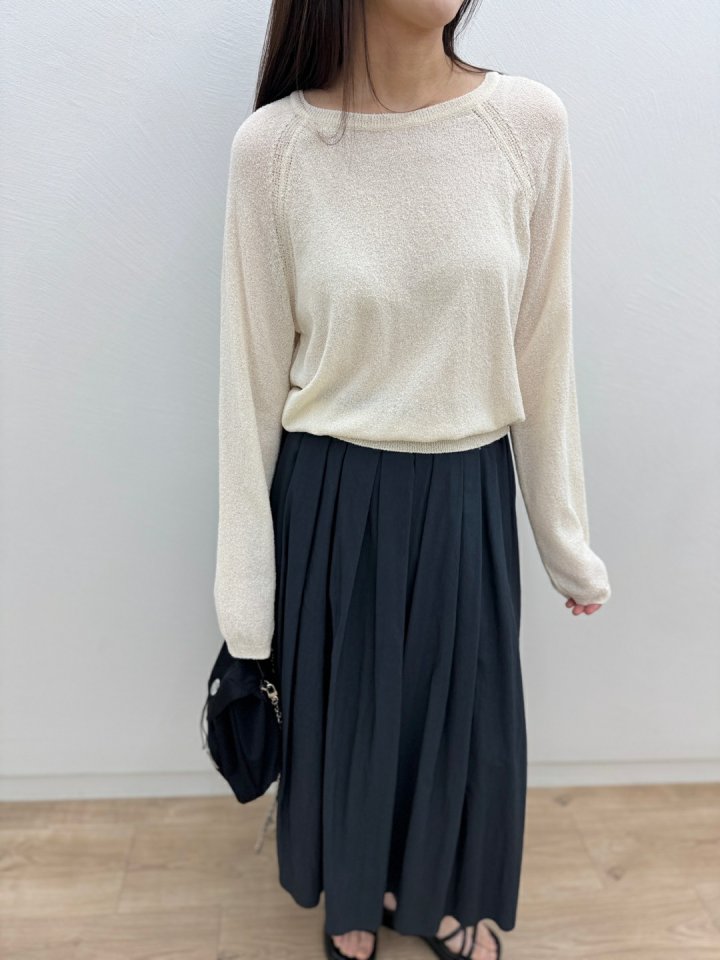 Most - Korean Women Fashion - #momslook - Some Bukle Knit Top - 3