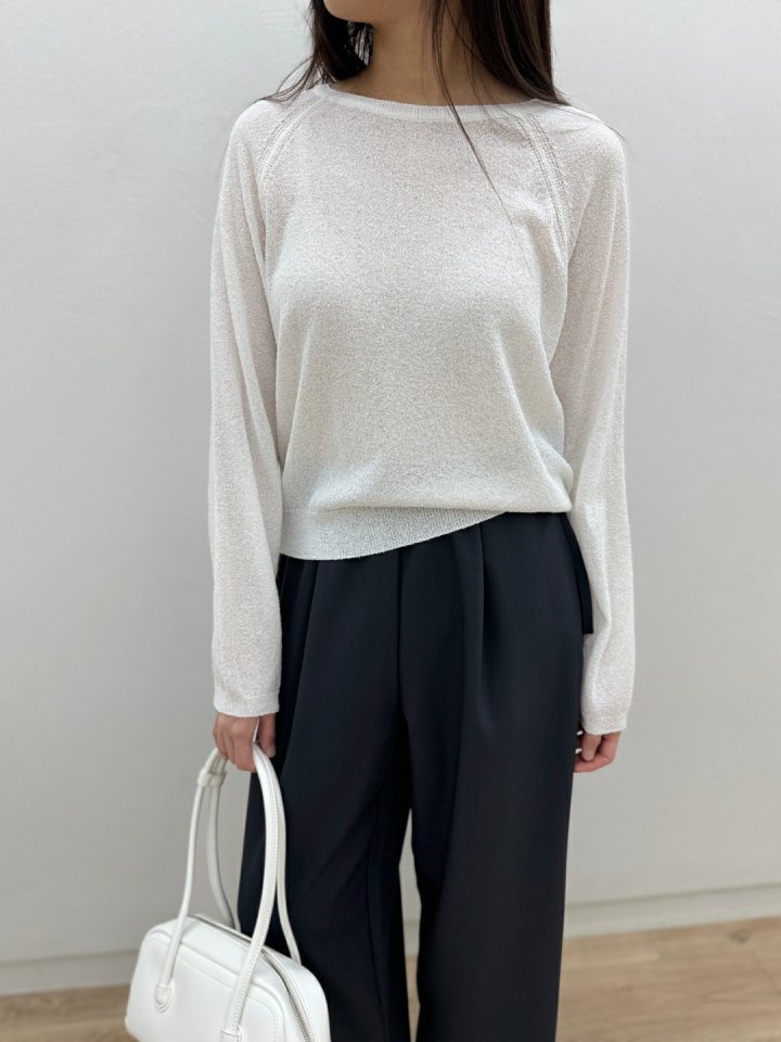 Most - Korean Women Fashion - #momslook - Some Bukle Knit Top - 9