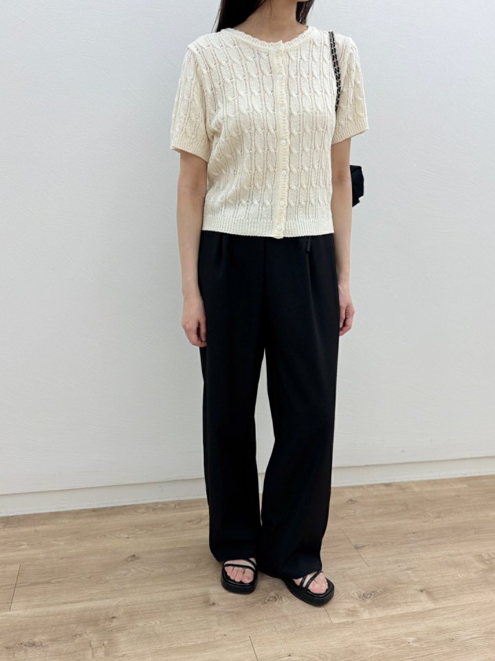 Most - Korean Women Fashion - #momslook - Pay Twist Cardigan - 5