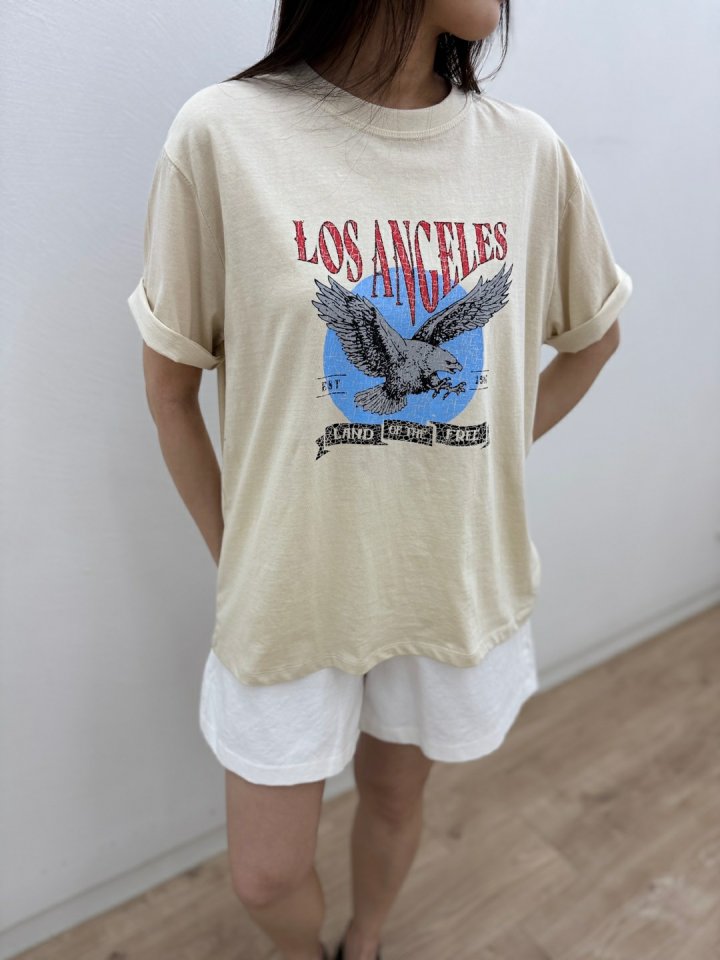 Most - Korean Women Fashion - #momslook - Eagles Tee
