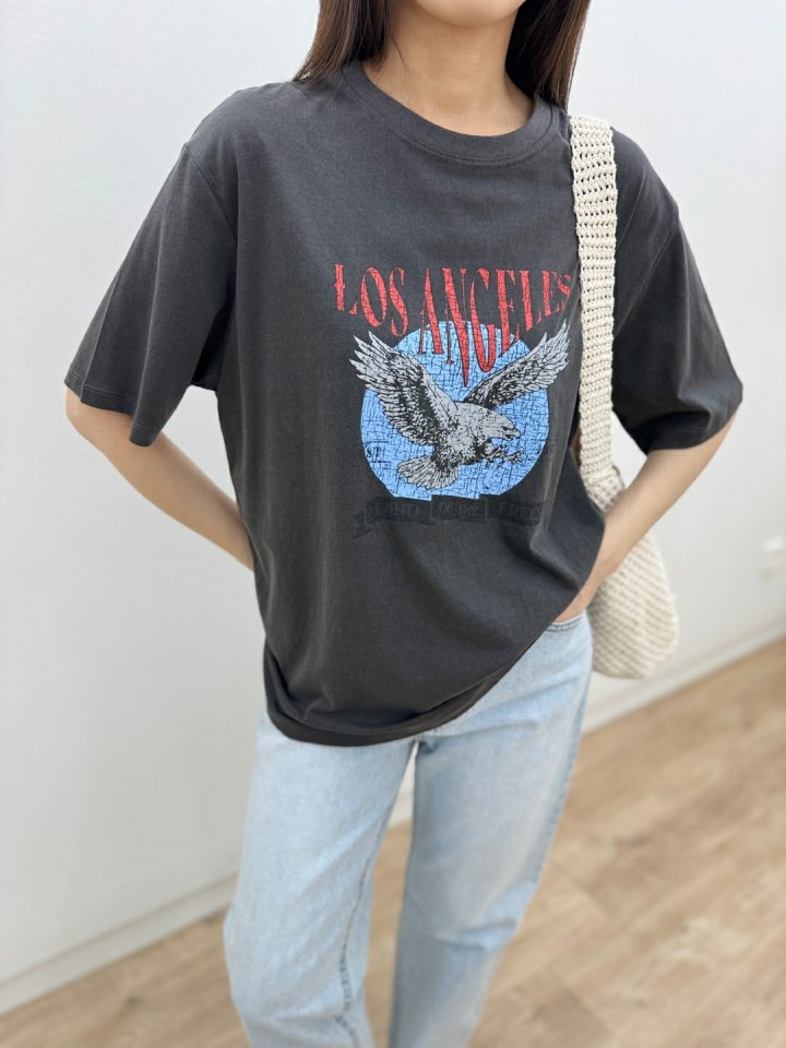 Most - Korean Women Fashion - #momslook - Eagles Tee - 9