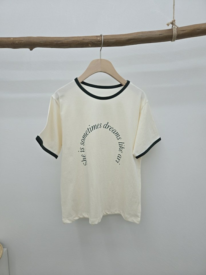 Most - Korean Women Fashion - #momslook - Dream Colored Tee - 10