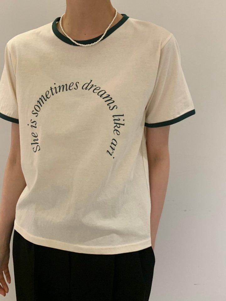 Most - Korean Women Fashion - #momslook - Dream Colored Tee - 6