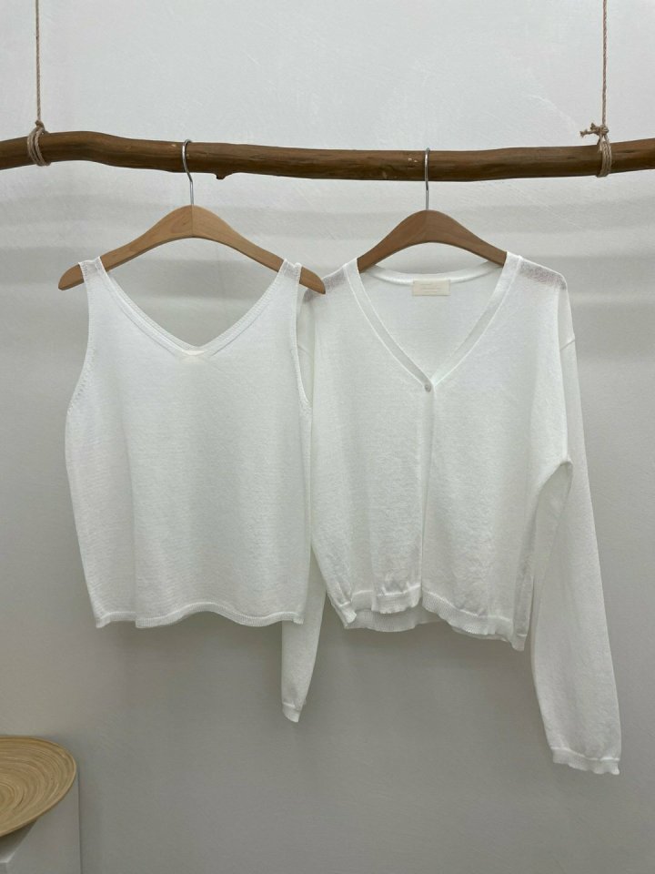 Most - Korean Women Fashion - #momslook - Cozy Cardigan Set - 10