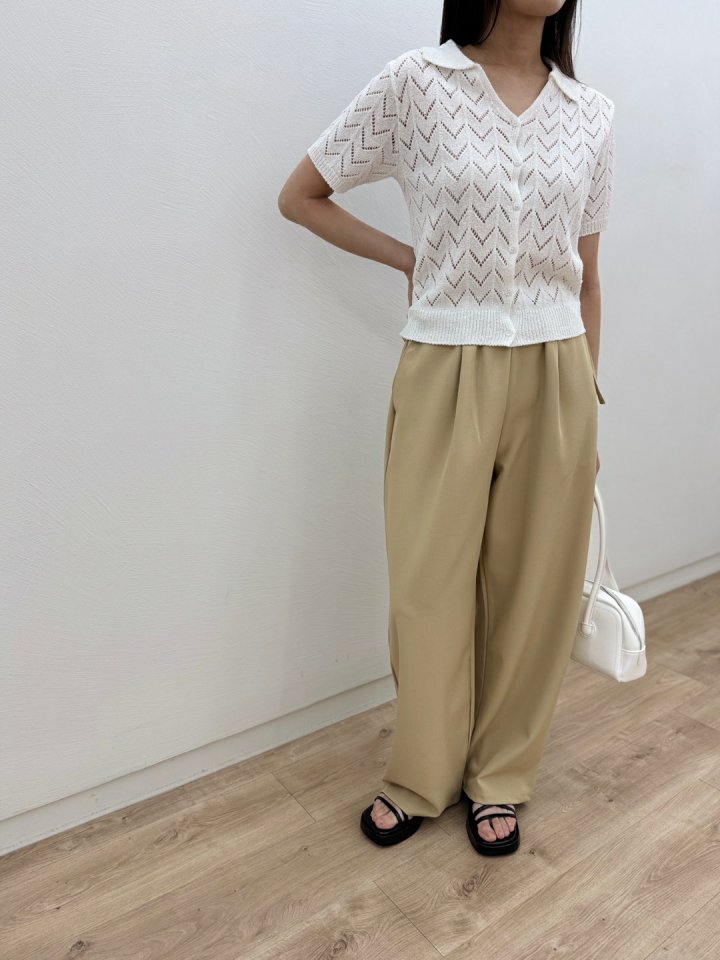 Most - Korean Women Fashion - #momslook - String Slacks - 6
