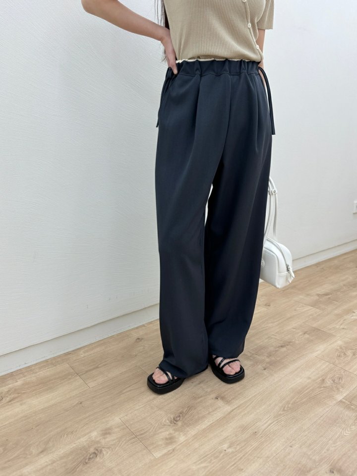 Most - Korean Women Fashion - #momslook - String Slacks - 8