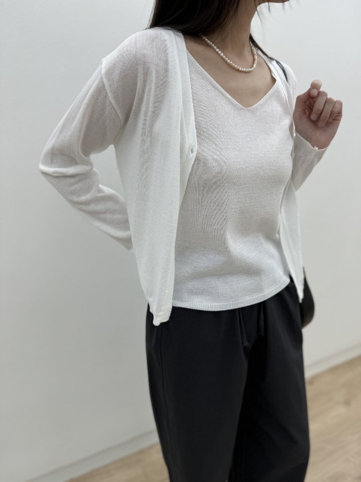 Most - Korean Women Fashion - #restrostyle - Cozy Cardigan Set