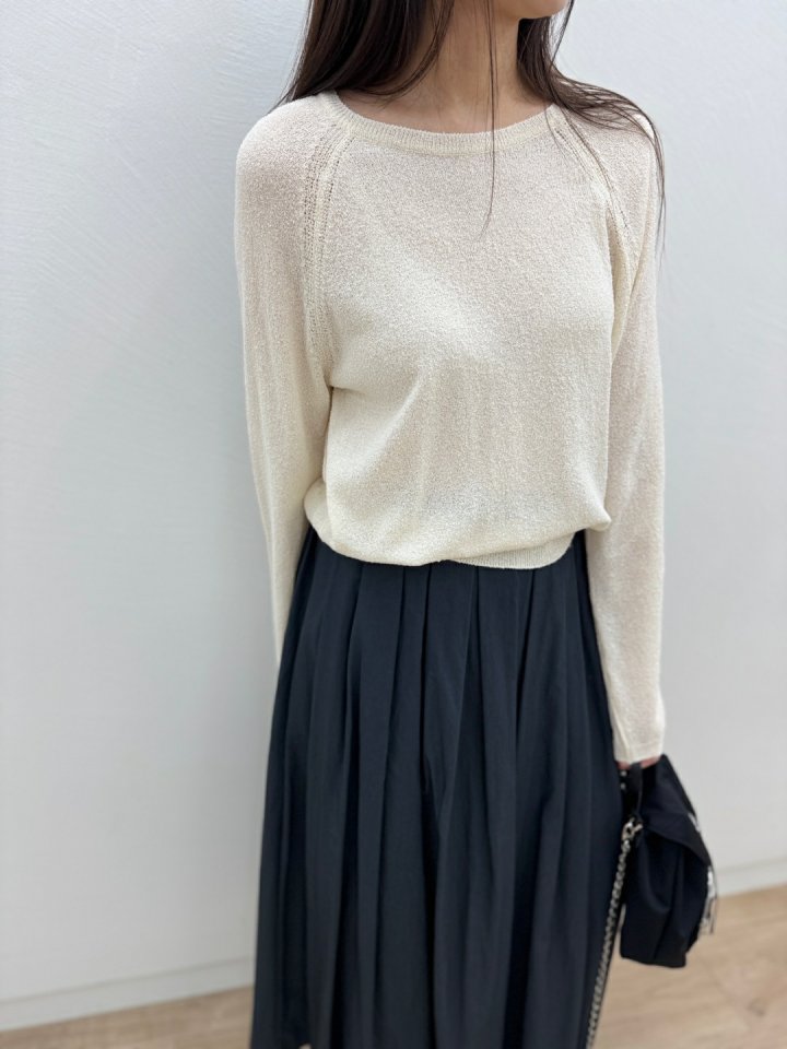 Most - Korean Women Fashion - #thelittlethings - Some Bukle Knit Top - 2